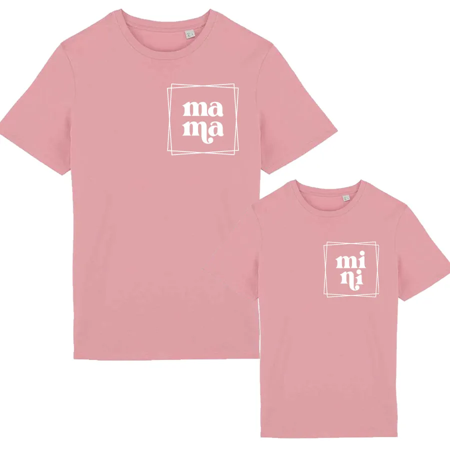 Spring Will Come- Mama & Mini Petal Rose Logo T-Shirts maternity dresses promo