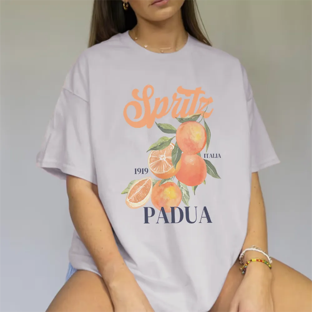 Spritz Oversized Women's Graphic T-Shirt