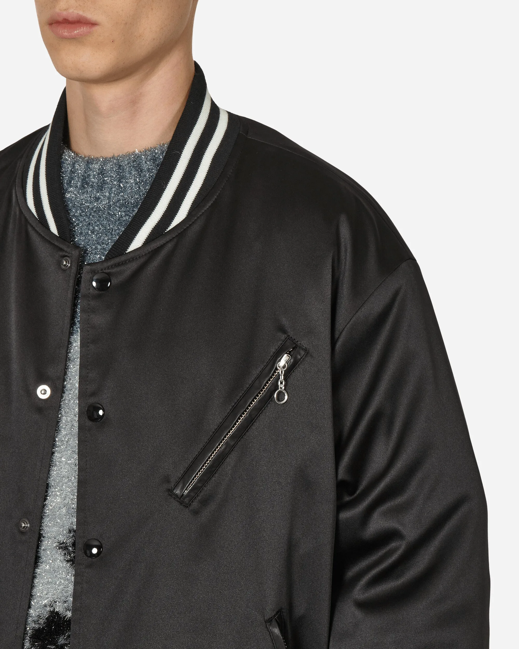 Stadionjacke Schwarz