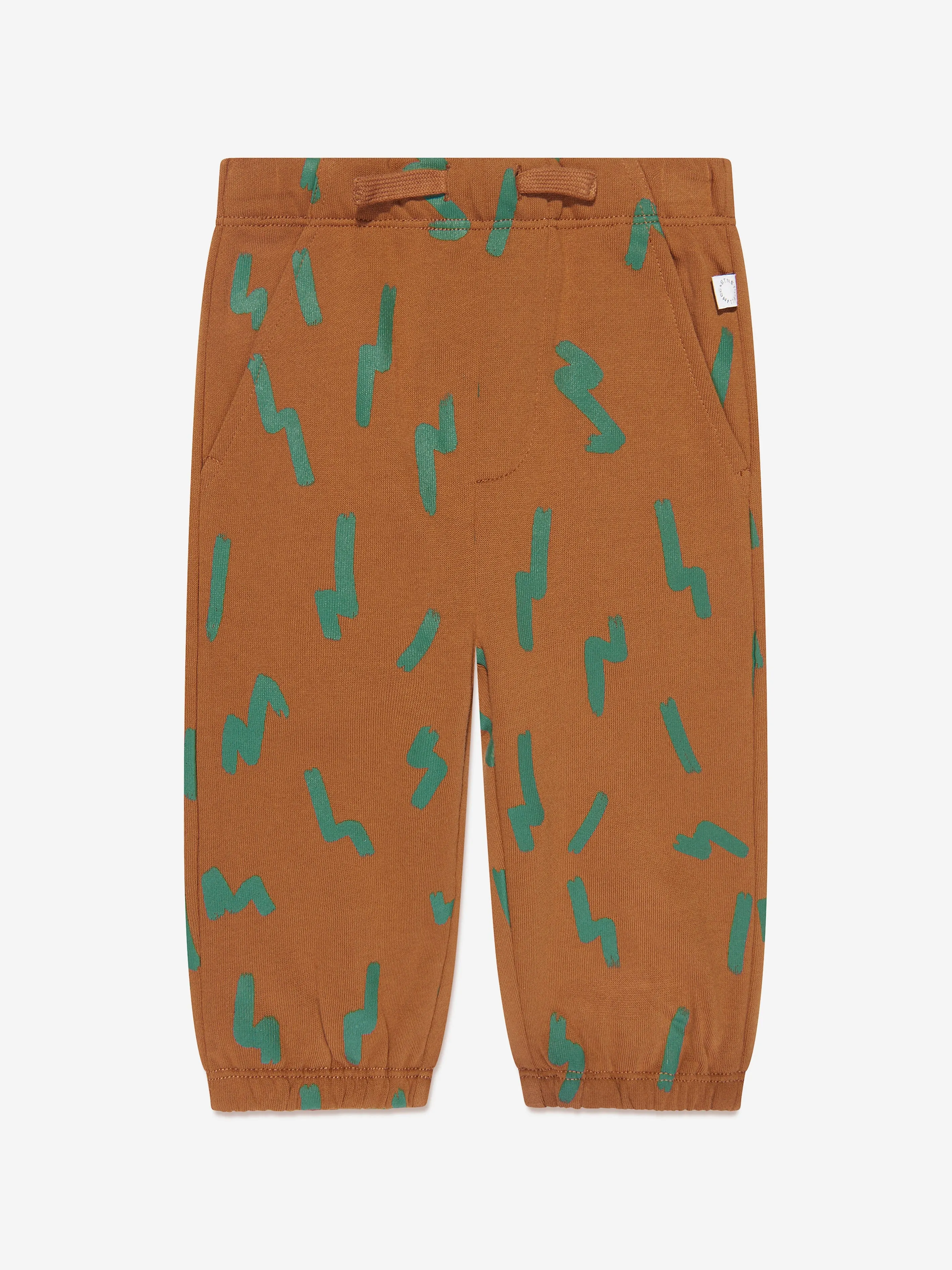 Stella McCartney Baby Boys Jogginghose in Braun