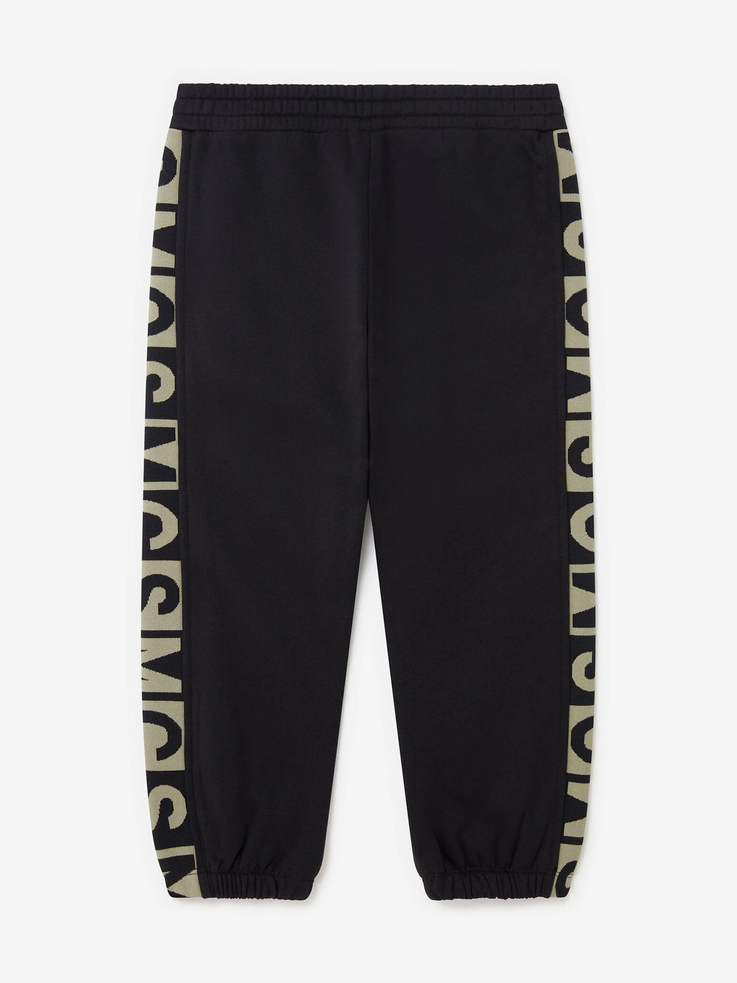 Stella McCartney Jogginghose für Jungen mit Logo-Block in Schwarz