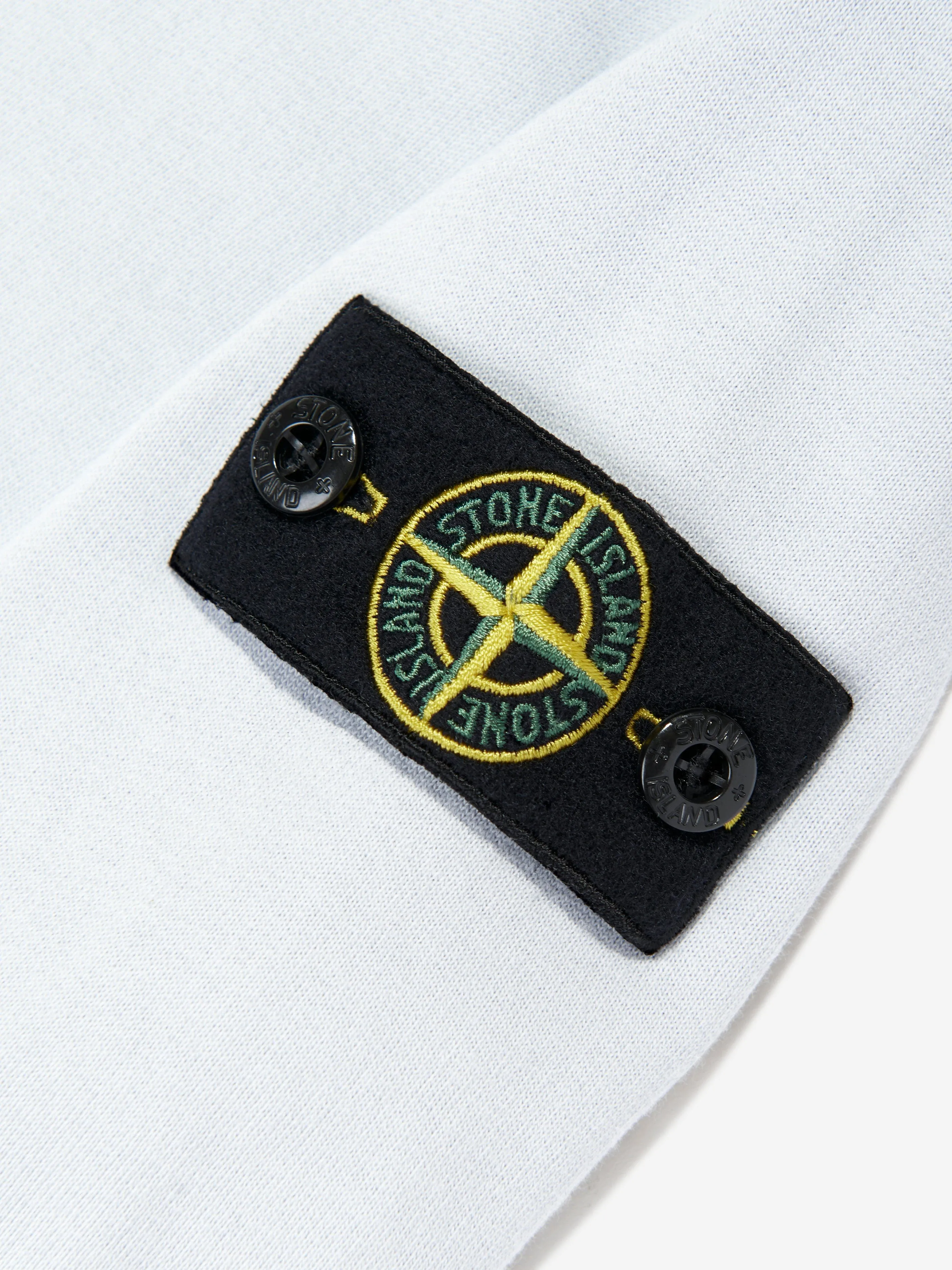 Stone Island Boys Logo Sweatshirt in Blau