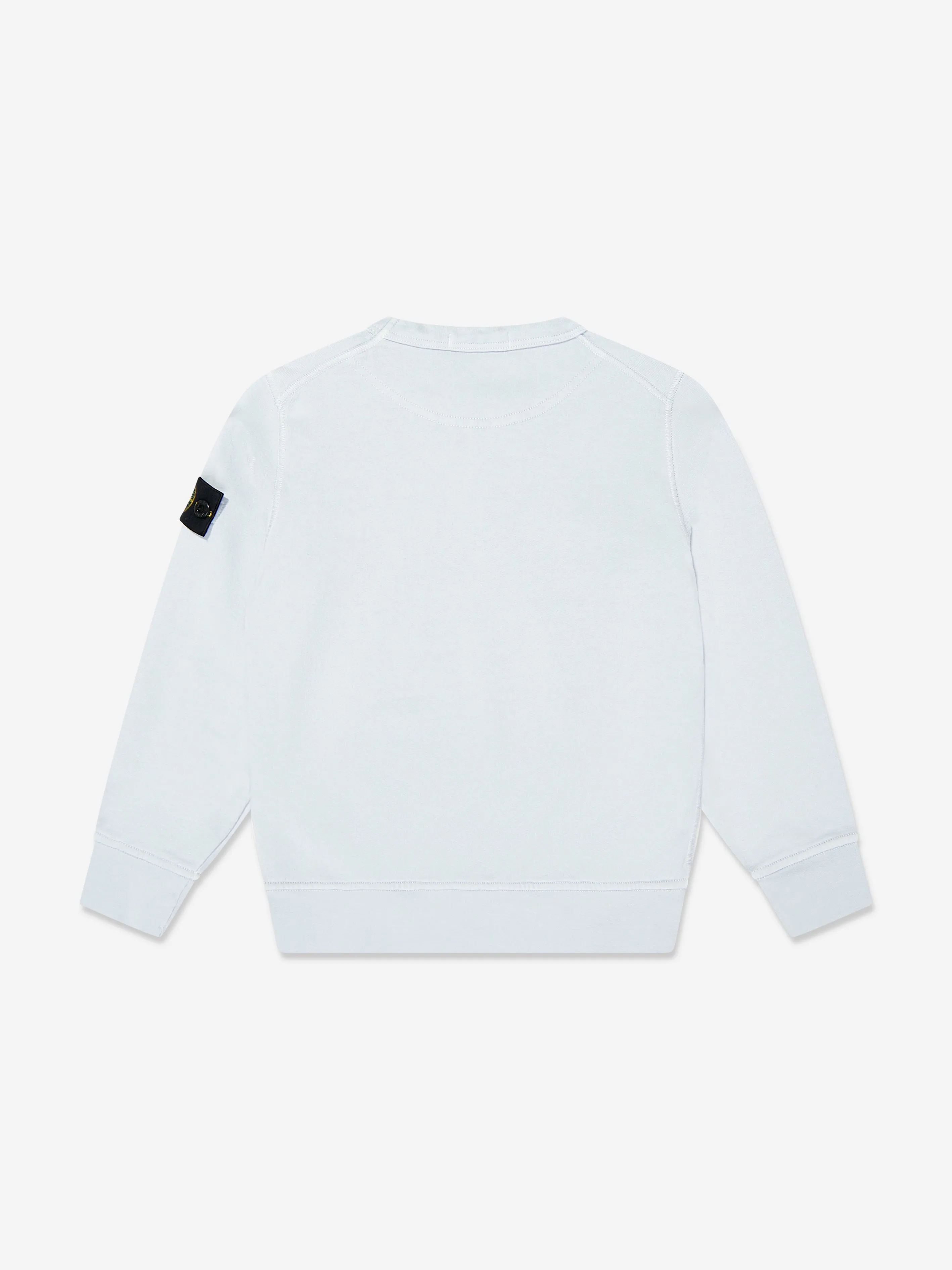 Stone Island Boys Logo Sweatshirt in Blau