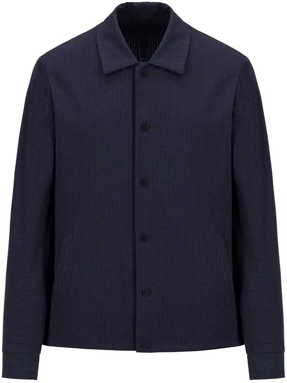Striped Shirt Jacket winter jackets clearance