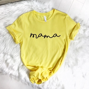 Summer Daze- Mama Logo T-Shirt mum blouses clearance