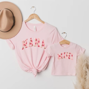 Summer Fruits Nana & Mini Strawberry Matching T-Shirts Grandparent Clothing - grandma outfits sale