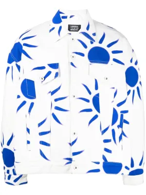 Sun-Print Padded Jacket winter jackets clearance