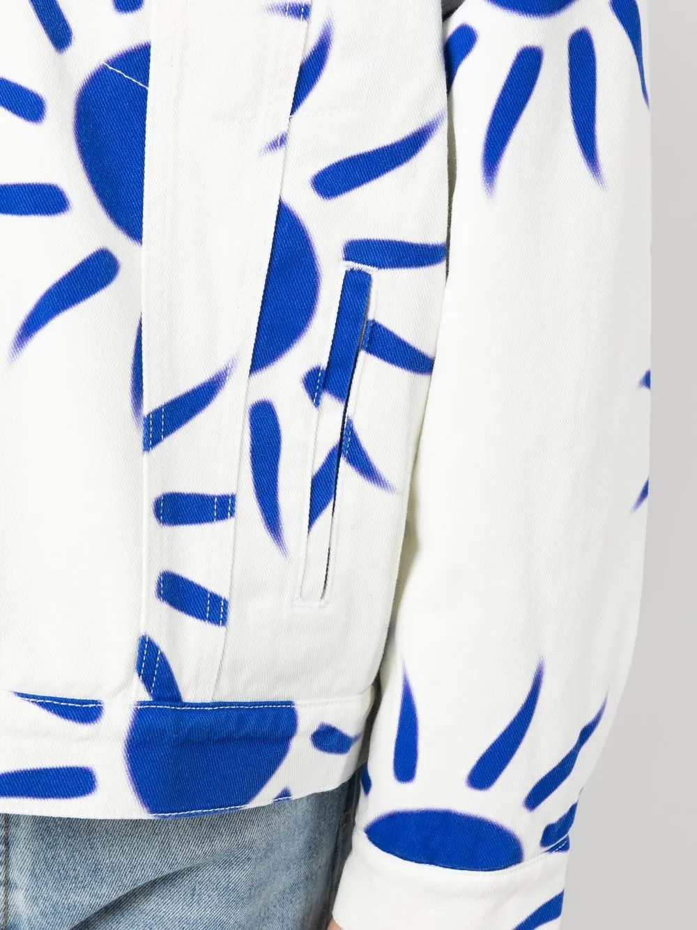 Sun-Print Padded Jacket