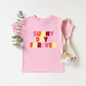 Sunny Days Forever Kids Graphic T-shirt girls pajamas promo