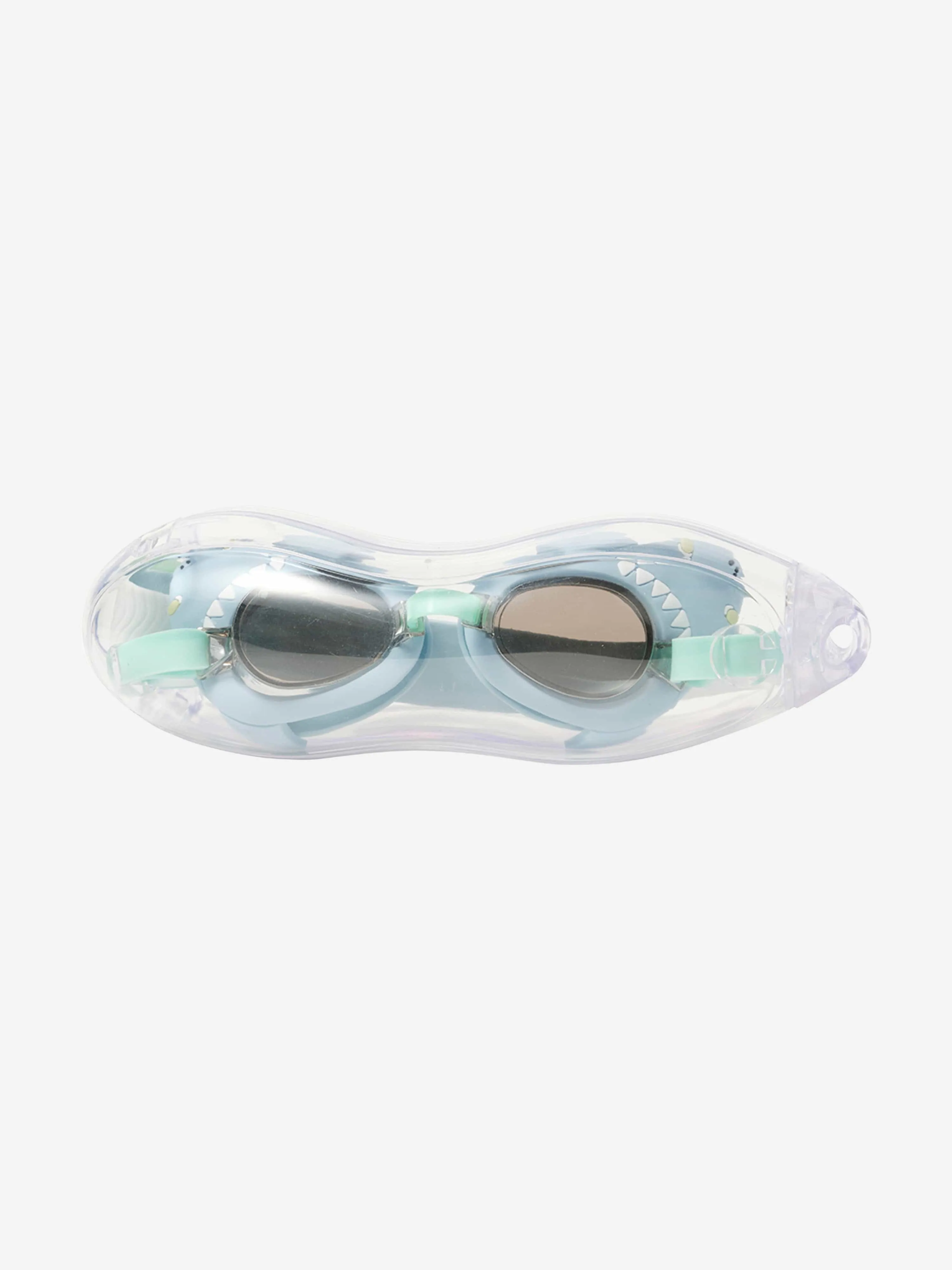 Sunnylife Kids Salty the Shark Mini Schwimmbrille in Blau (22cm)