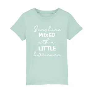 Sunshine & Hurricanes Kids T-Shirt girls pajamas promo