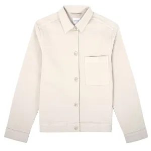 Sunspel Womens Chore Jacket Chalk raincoats promo code