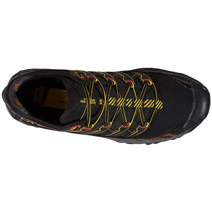 Free Shipping For La Sportiva Ultra Raptor II Wide Mens Trail Running Shoe - Black/Yellow at the lowest price. Free shipping at our Items now, 100% quality.