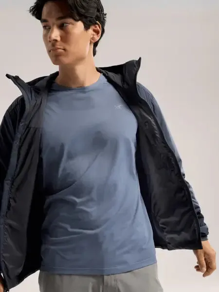 Newest style of 2025 Arcteryx Atom Mens Hooded Jacket - Black Sapphire , 100% satisfaction guarantee!