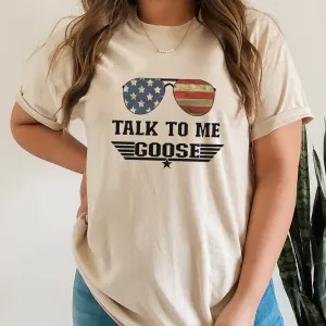 Talk To Me Goose T-Shirt maternity dresses promo