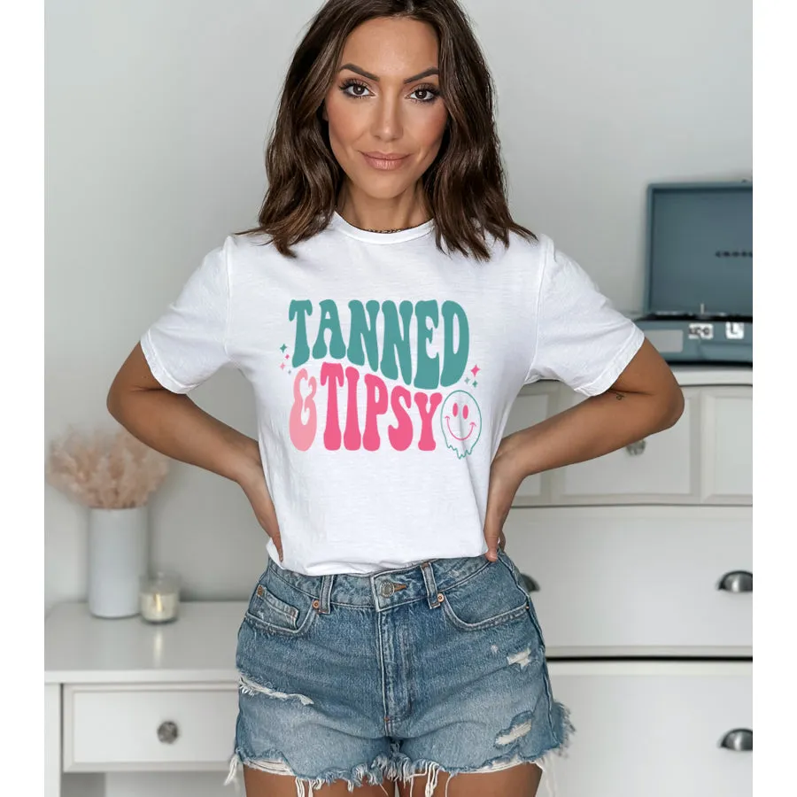 Tanned & Tipsy T-Shirt maternity dresses promo