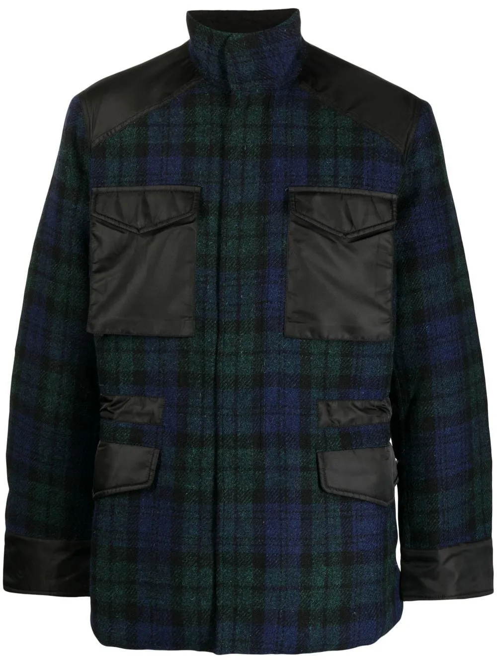 Tartan Elasticated-Waist Jacket winter jackets clearance