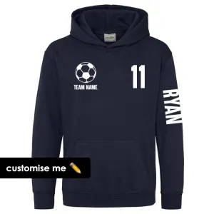 TeamKitz Core Football Team Sleeve Hoodie girls skirts clearance