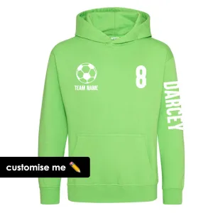 TeamKitz Core Football Team Sleeve Hoodie girls skirts clearance