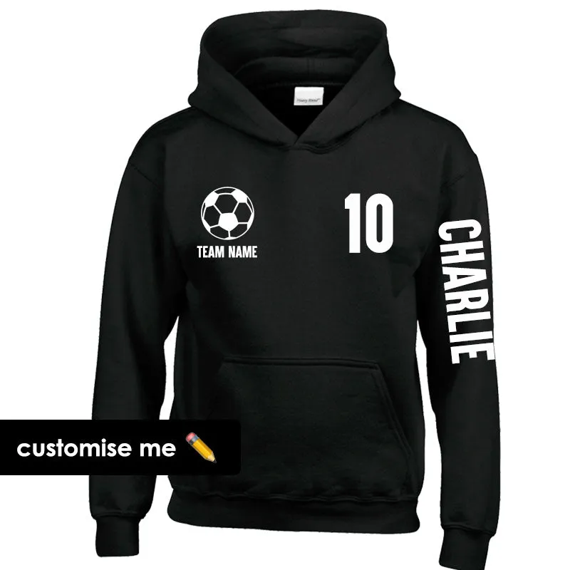 TeamKitz Core Football Team Sleeve Hoodie discount boys clothing