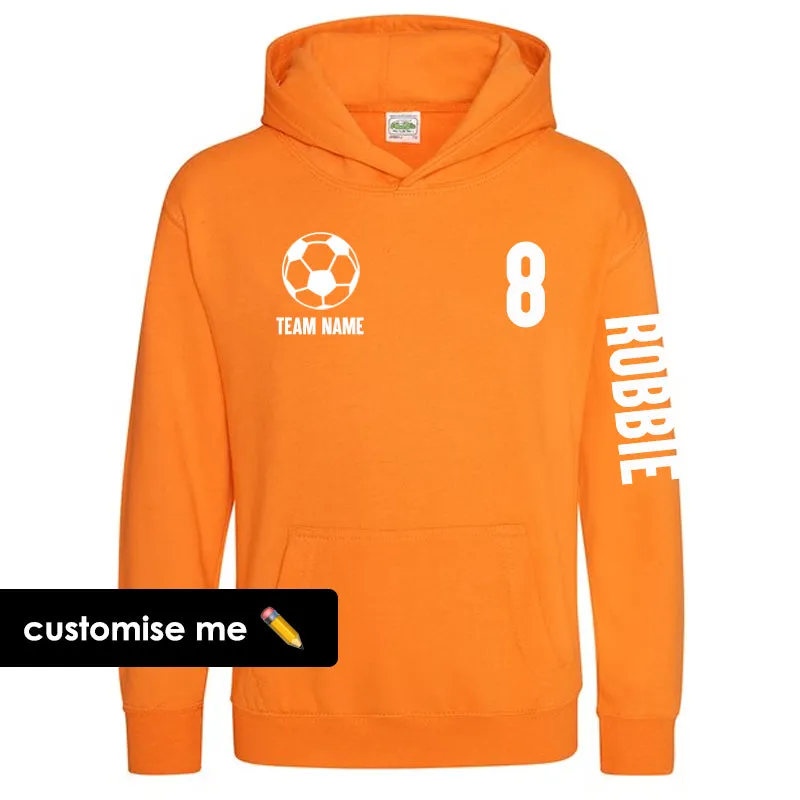 TeamKitz Core Football Team Sleeve Hoodie