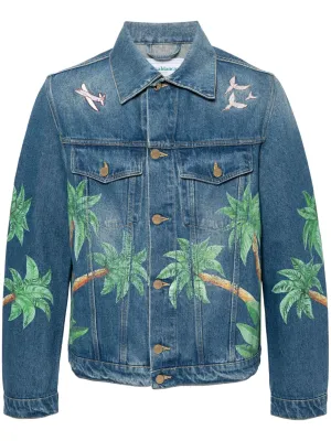 Tennis Club Denim Jacket winter jackets clearance