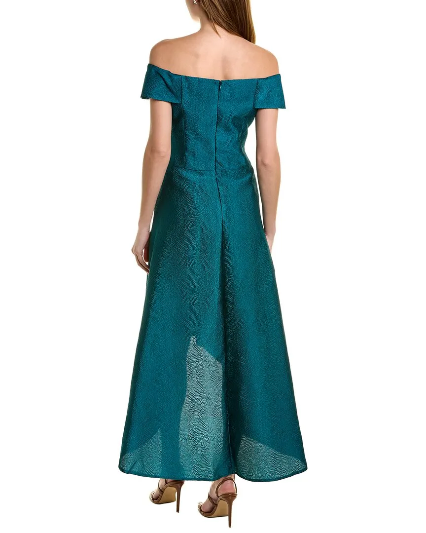 Teri Jon by Rickie Freeman High-Low Gown