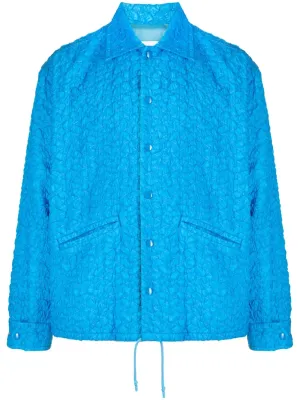 Textured Shirt Jacket winter jackets clearance