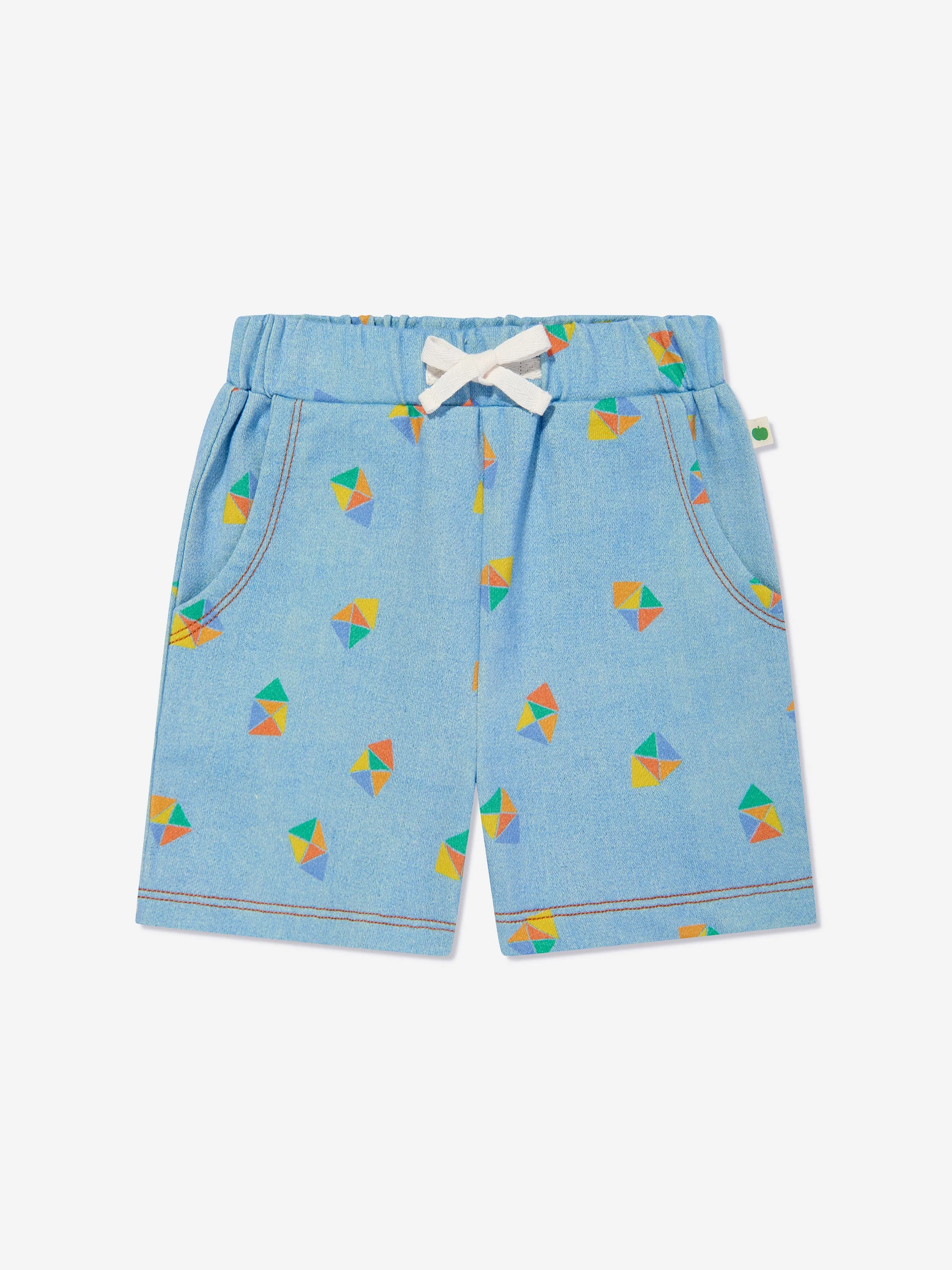 Die Bonnie Mob Boys Mavericks Strand-Denimshorts in Blau