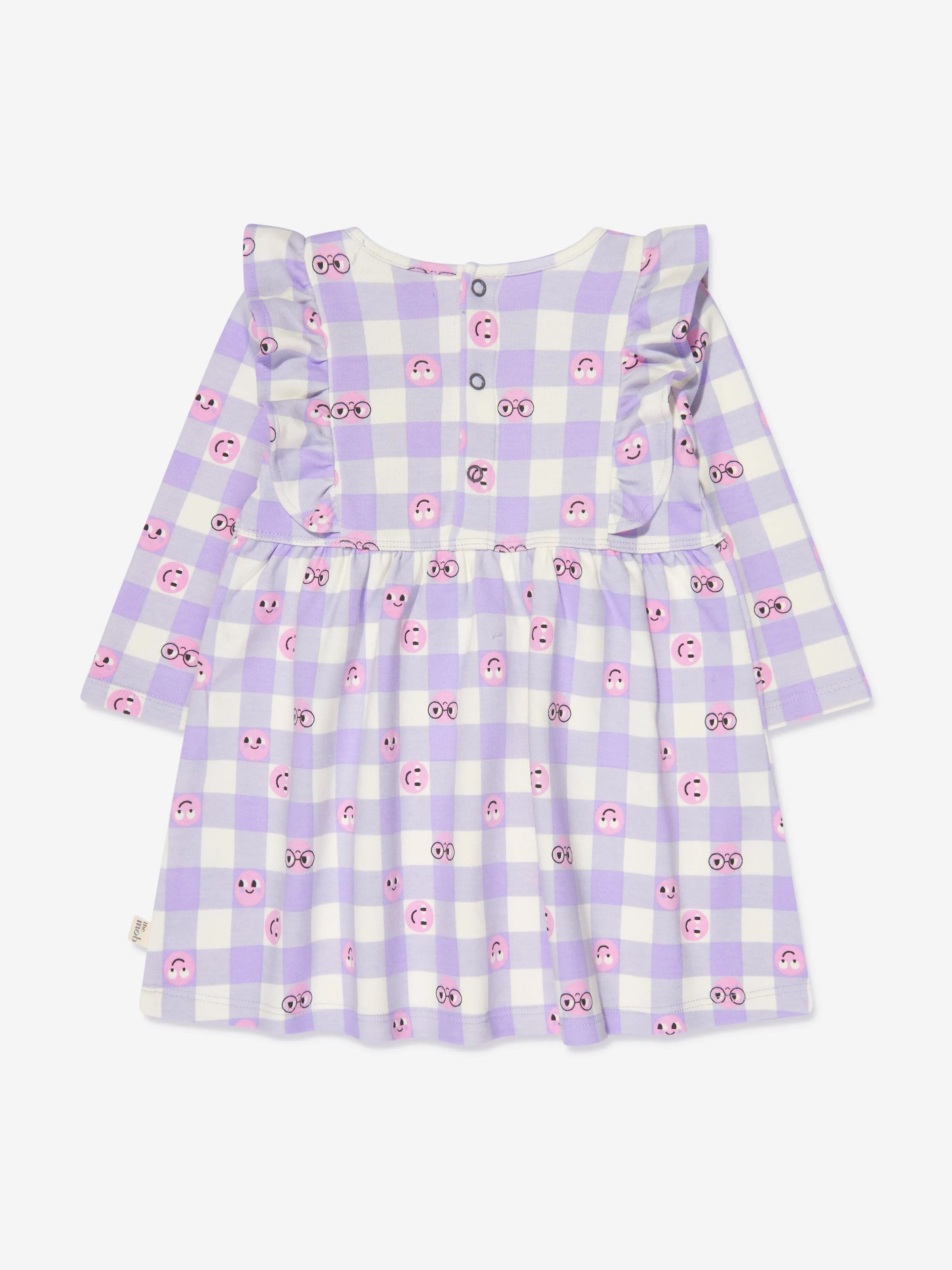 Das Bonnie Mob Girls Tiddlywink Kleid in Lila