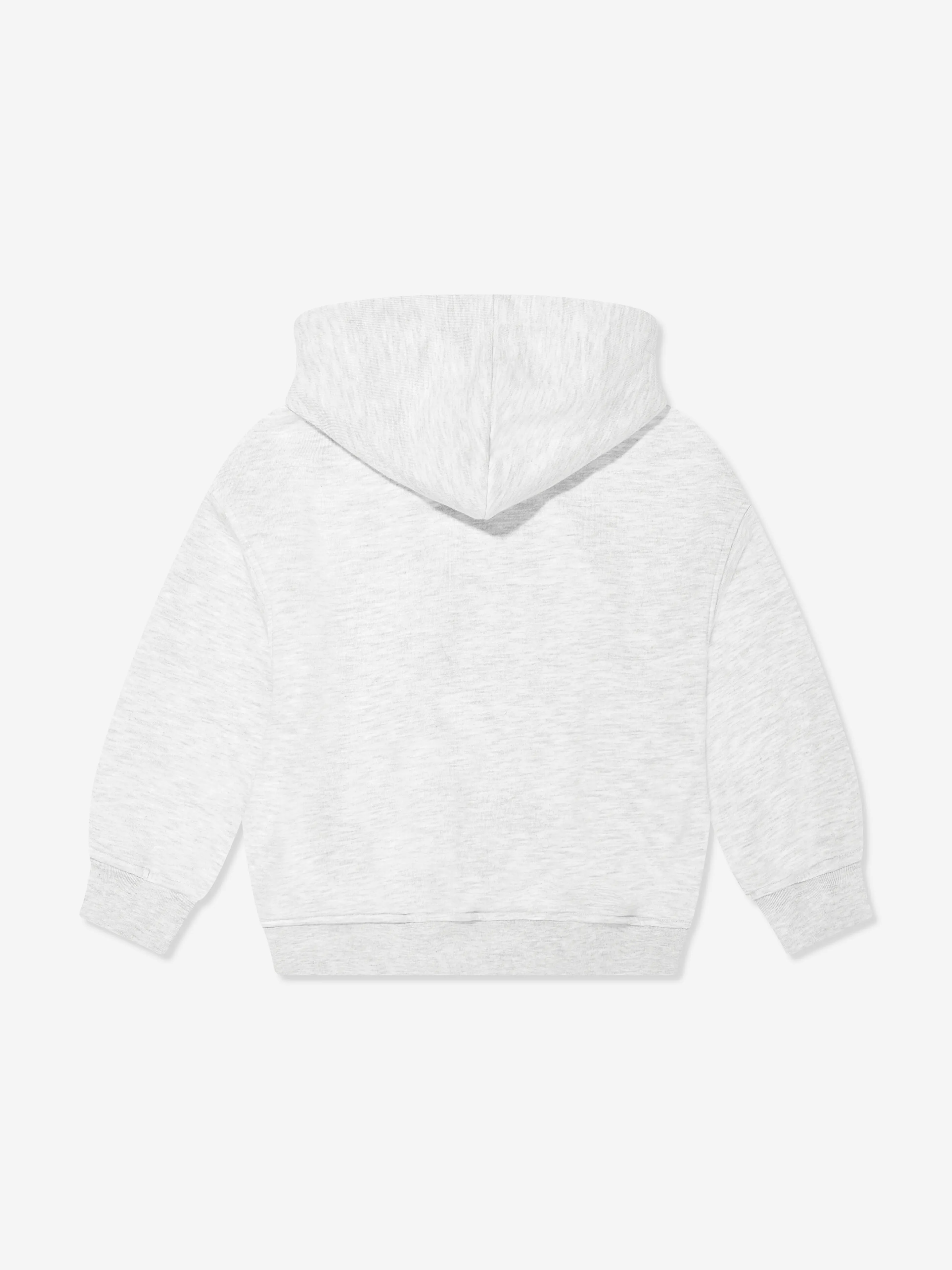 The Couture Club Kids Emblem Applikations Hoodie in Grau