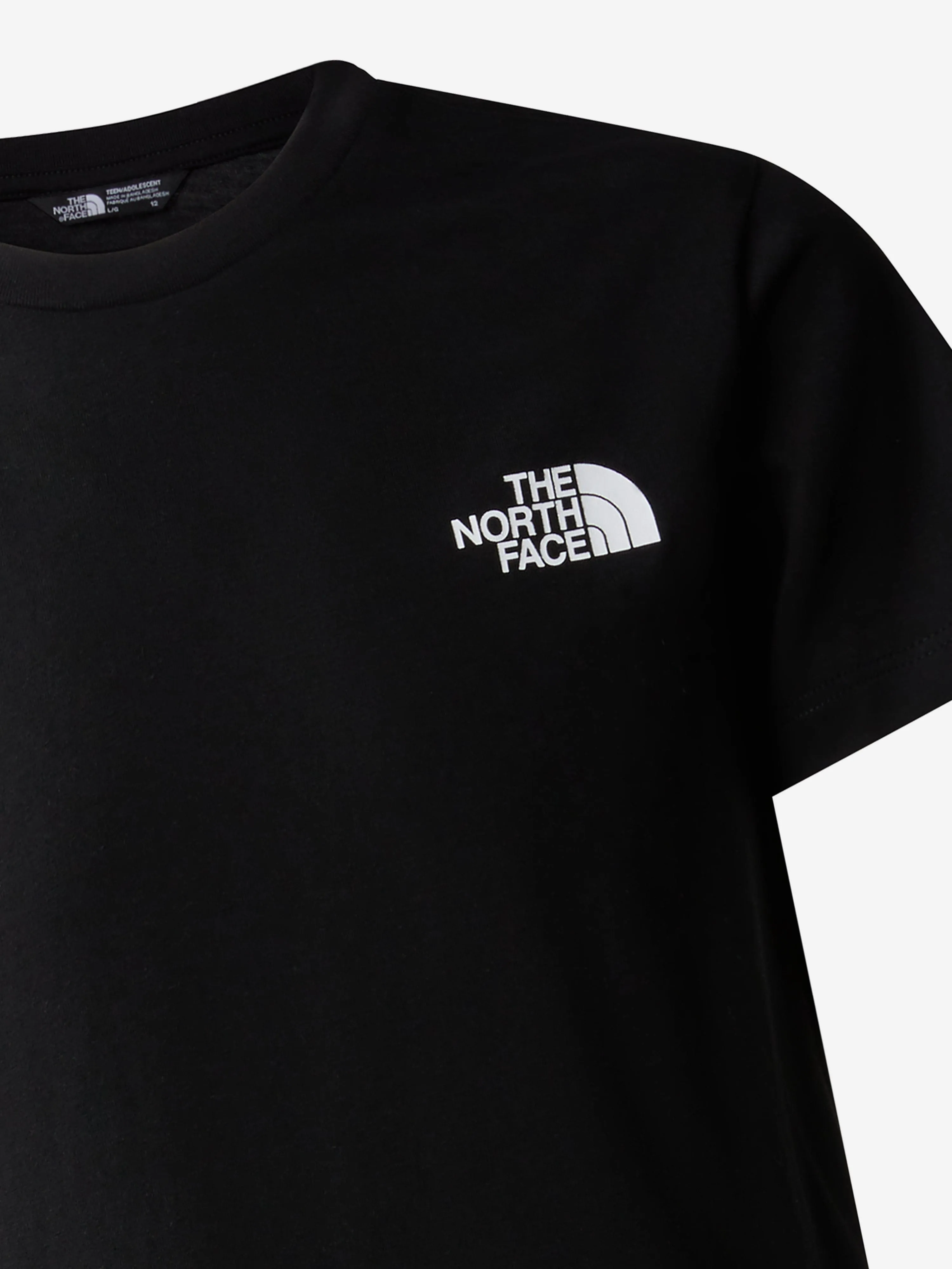 The North Face Boys Simple Dome T-Shirt in Schwarz