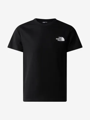 The North Face Boys Simple Dome T-Shirt in Schwarz