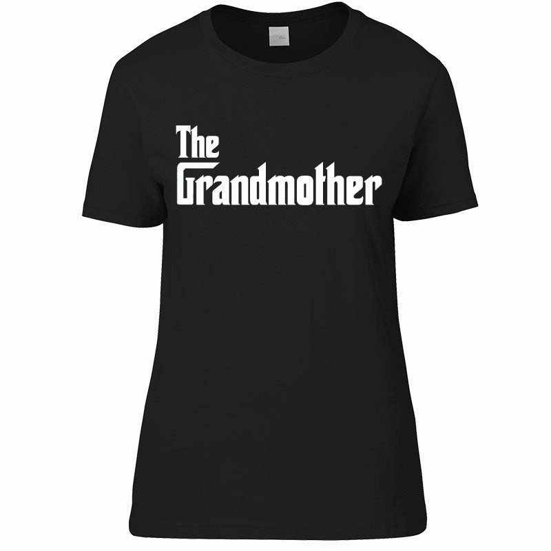 The Grandmother Mob Black Tee (MRK X) Grandparent Clothing - grandpa clothes outlet