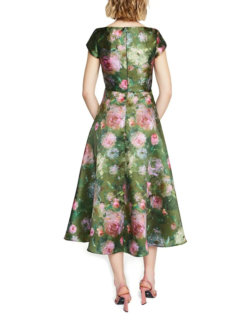Theia Libby Cap Sleeve Dress