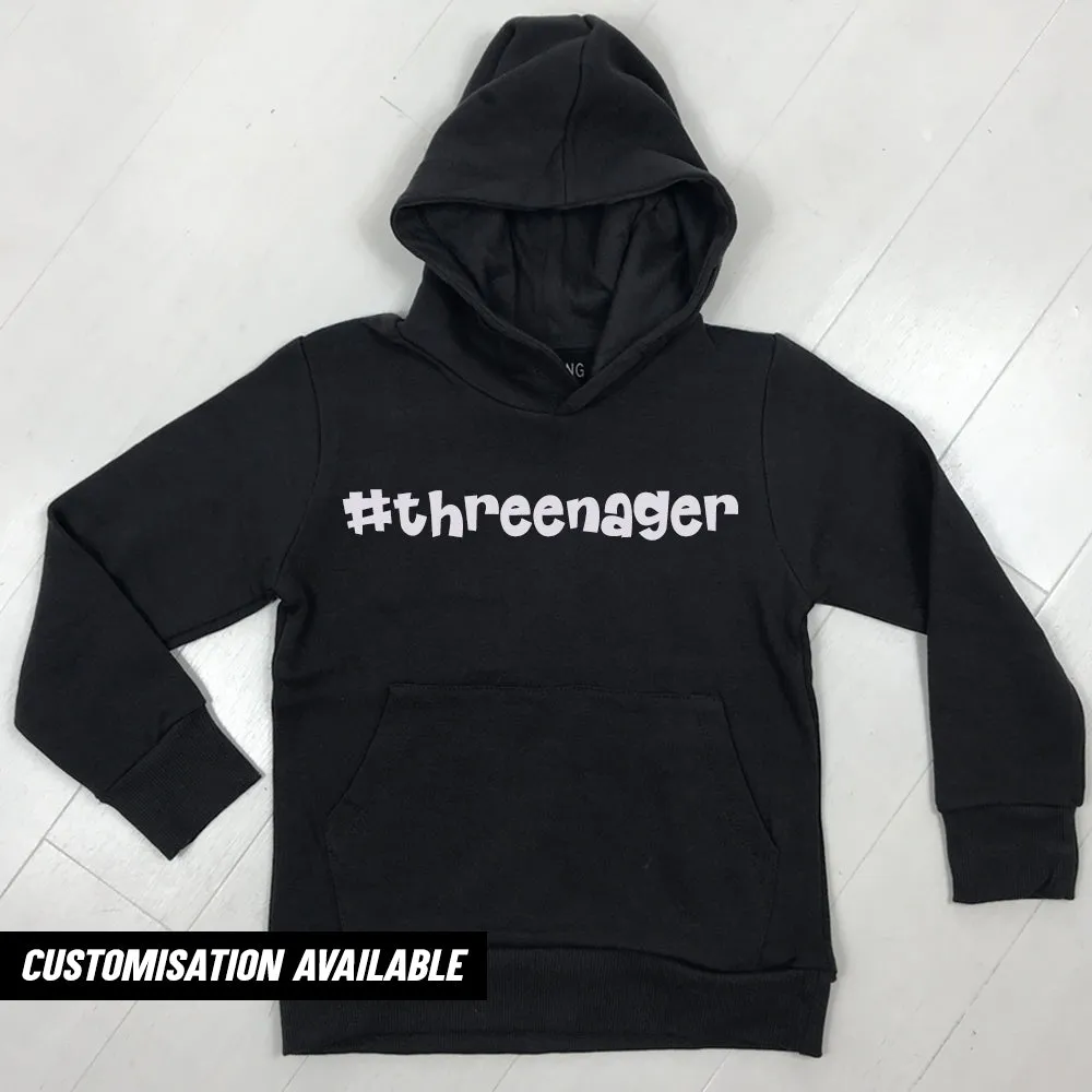 #Threenager Hoodie (MRK X) girls pajamas promo