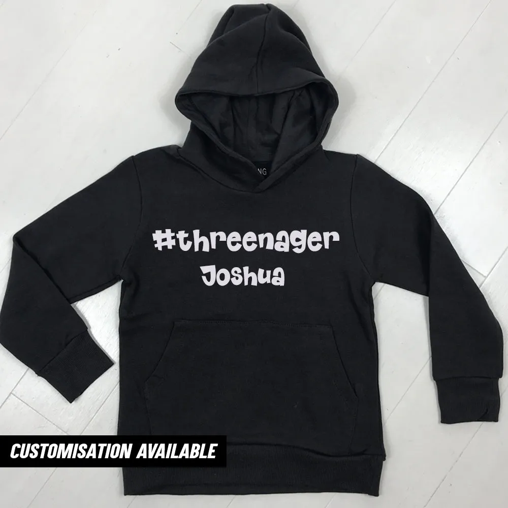 #Threenager Hoodie (MRK X)