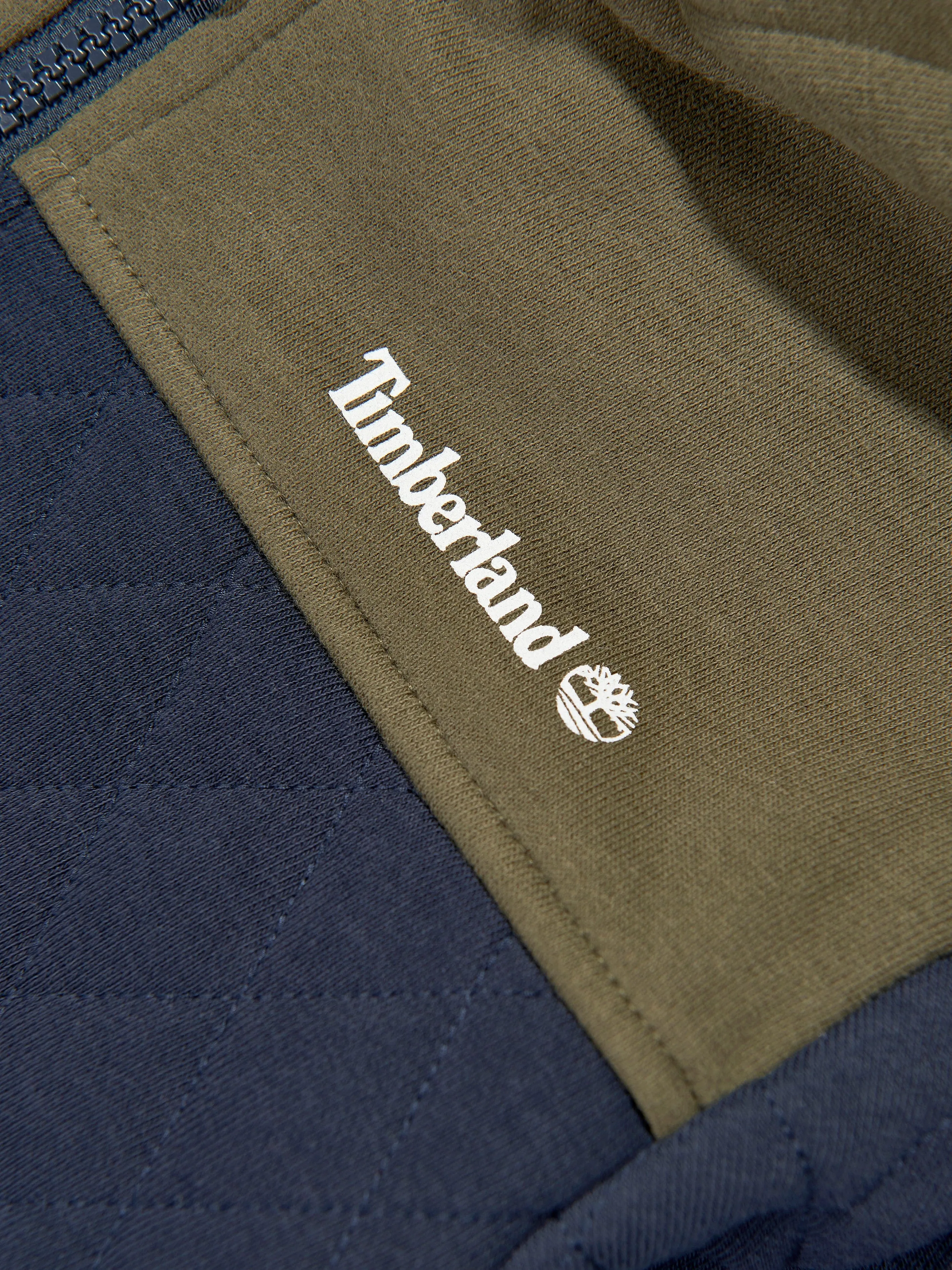 Timberland Jungen Steppjacke mit Kapuze in Marineblau