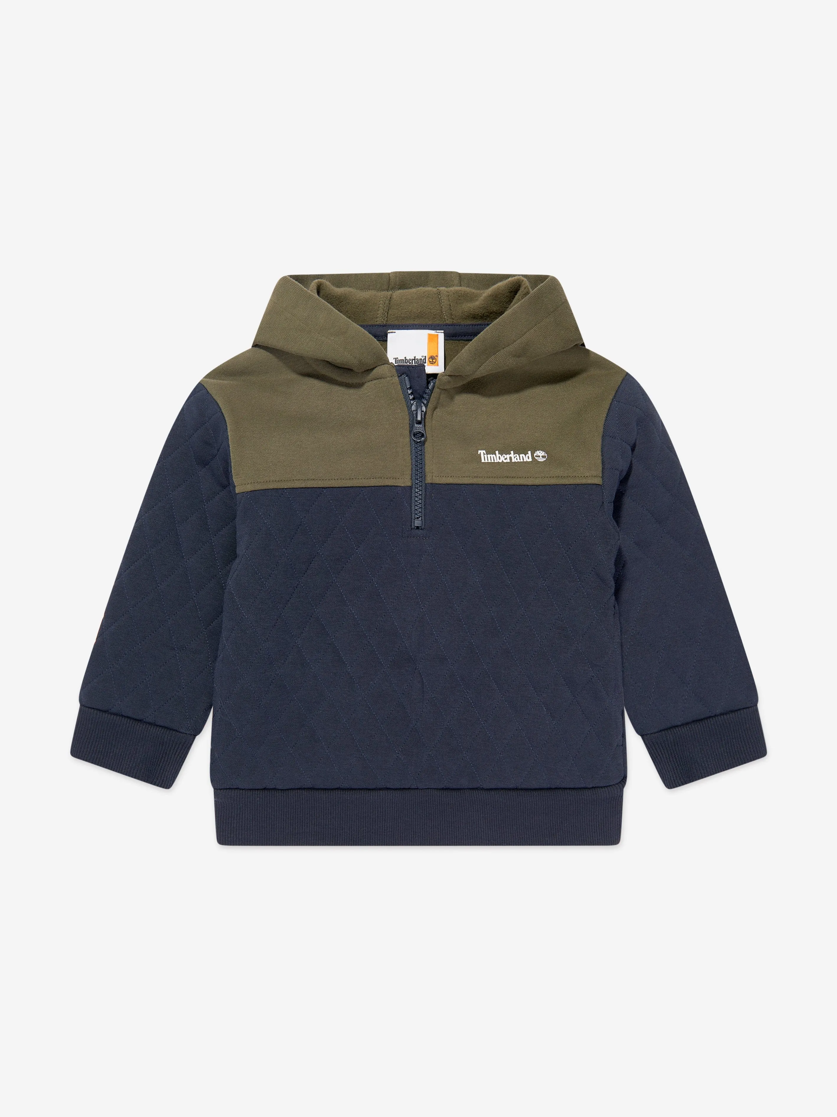 Timberland Jungen Steppjacke mit Kapuze in Marineblau