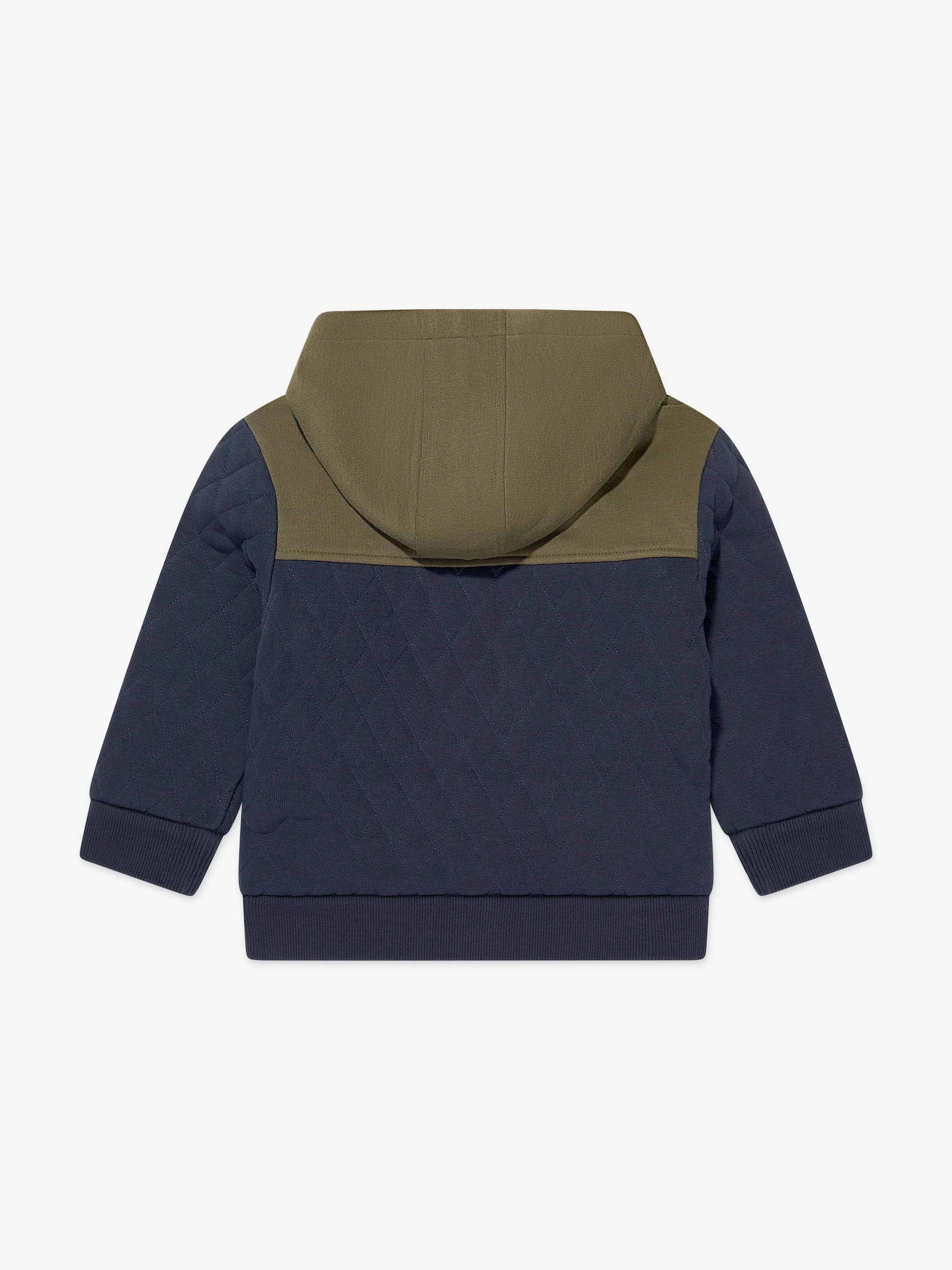 Timberland Jungen Steppjacke mit Kapuze in Marineblau