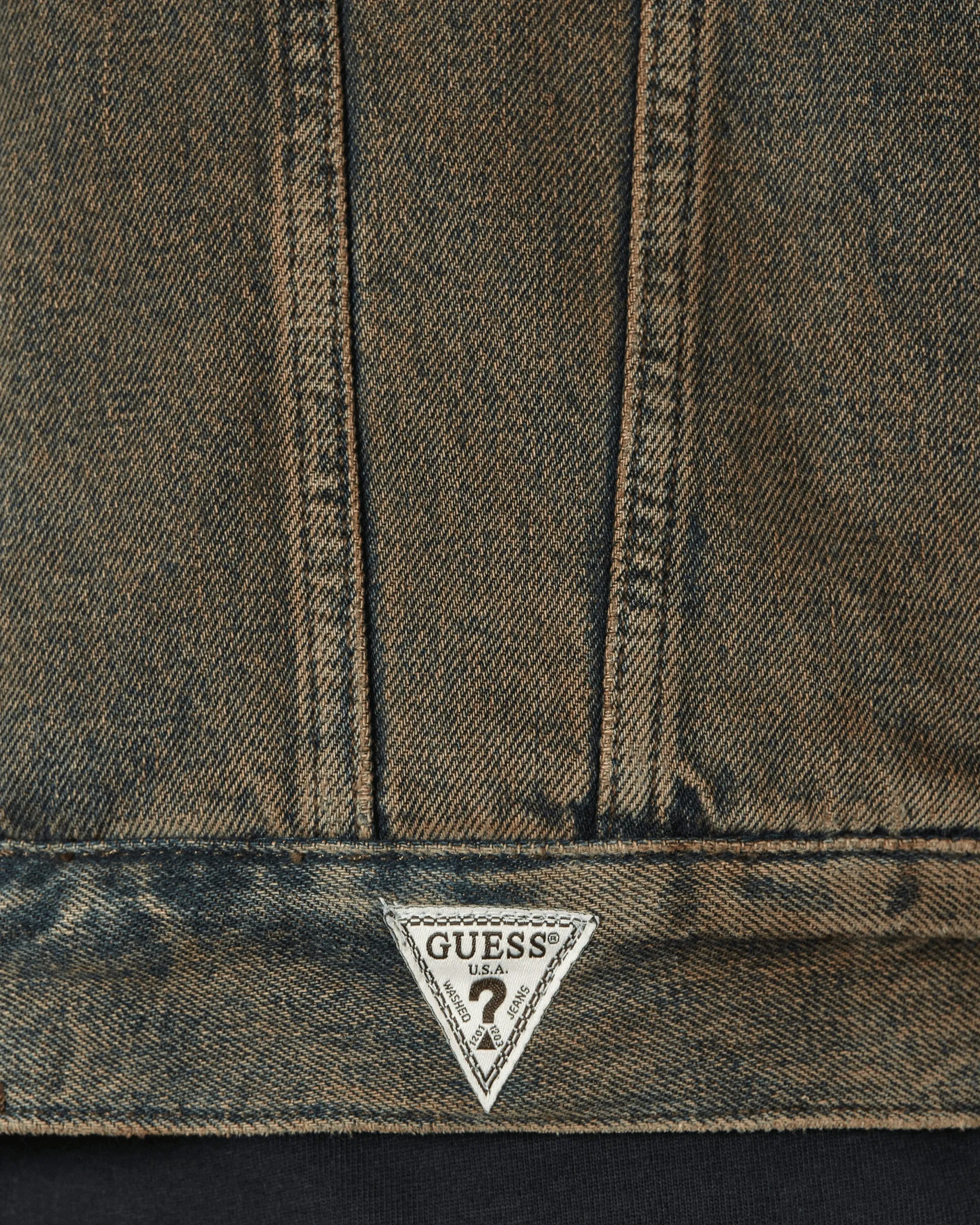 Getönte Sherpa-Jacke Braun