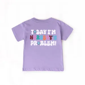 Today I'm Nursery's Problem Kids Spring T-Shirt girls pajamas promo