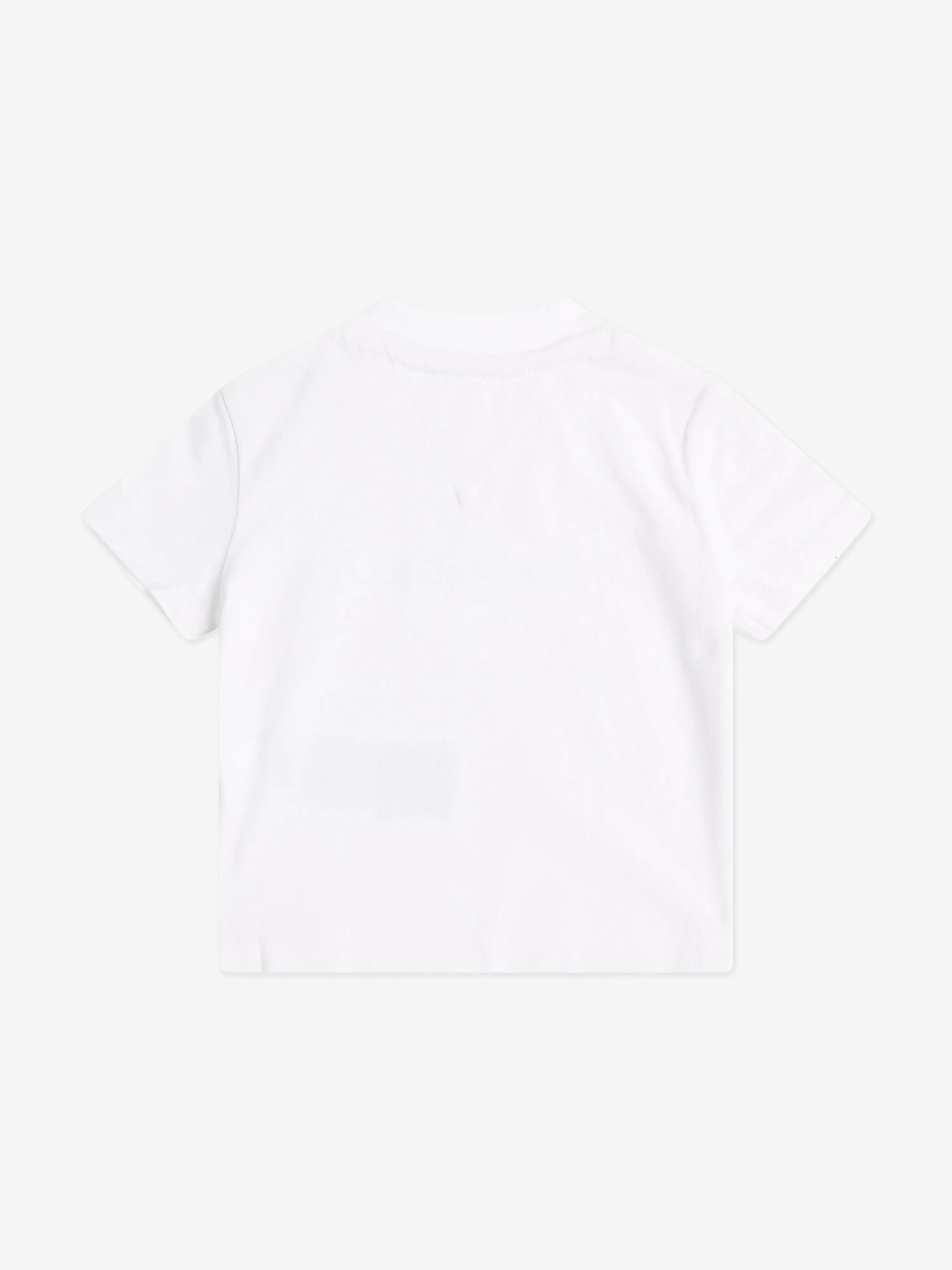 Tommy Hilfiger Baby Monotype 1985 Logo T-Shirt in Weiß
