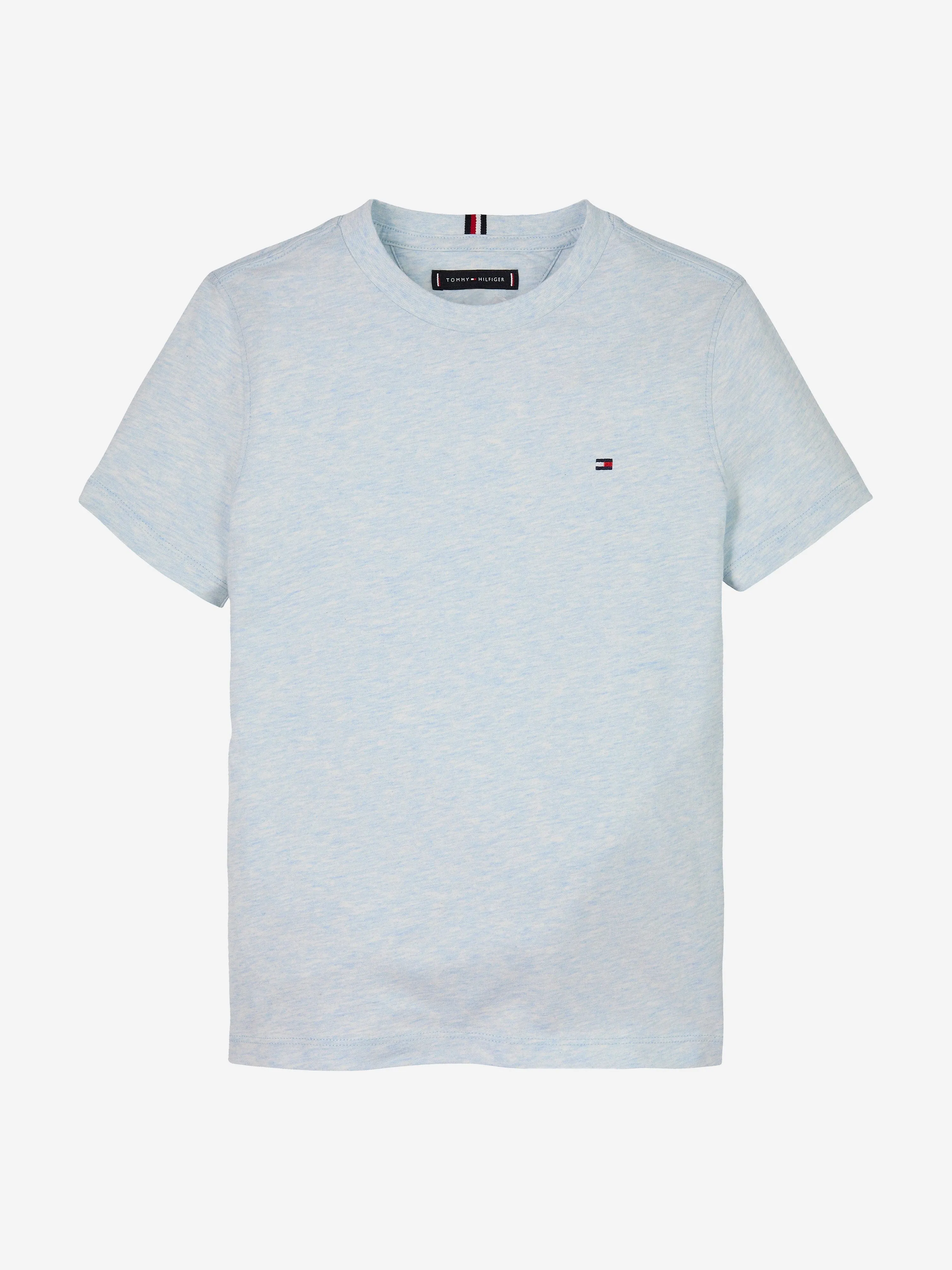 Tommy Hilfiger Jungen Essential Baumwoll-T-Shirt in Blau