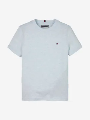 Tommy Hilfiger Jungen Essential Baumwoll-T-Shirt in Blau