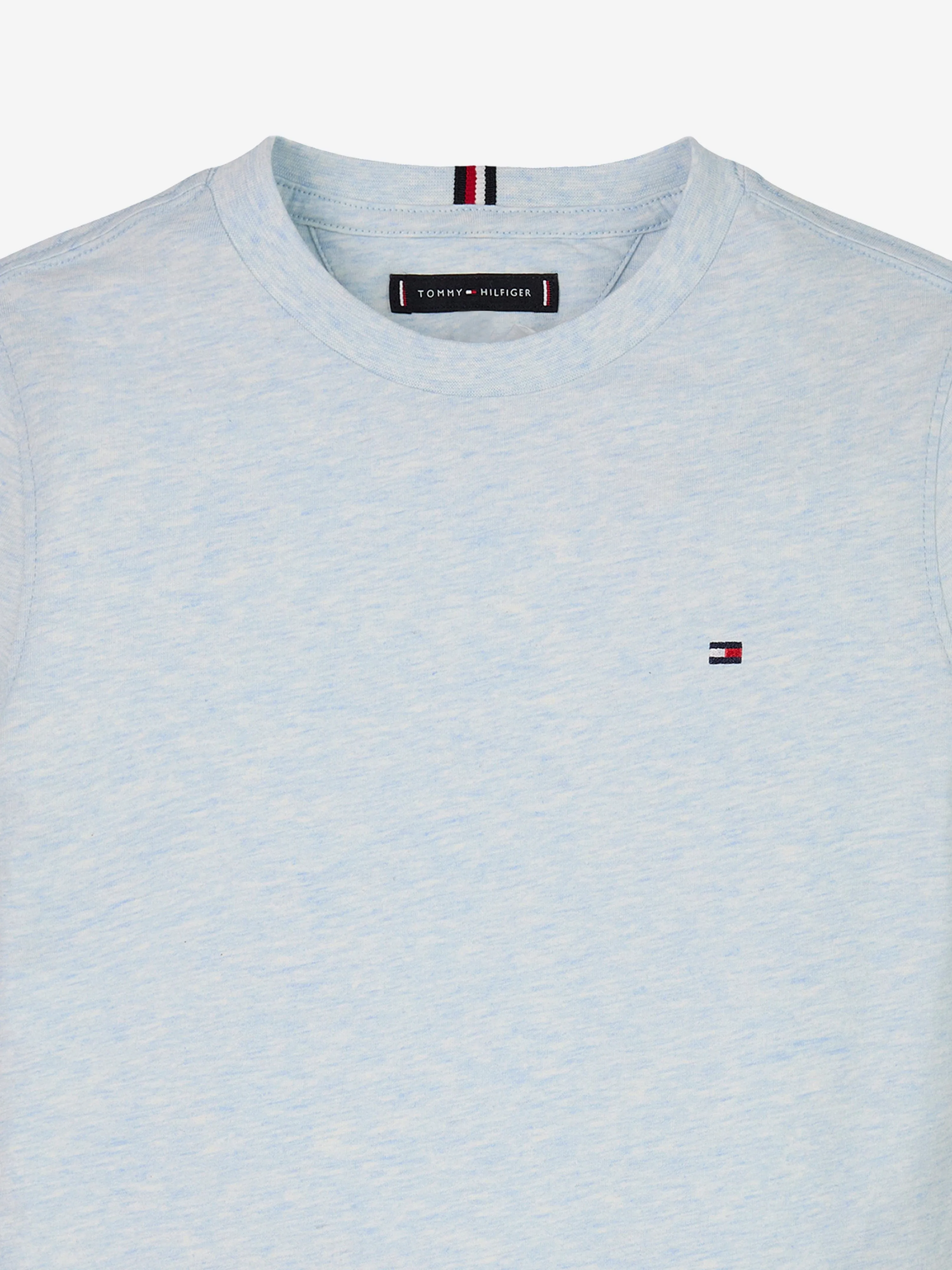 Tommy Hilfiger Jungen Essential Baumwoll-T-Shirt in Blau