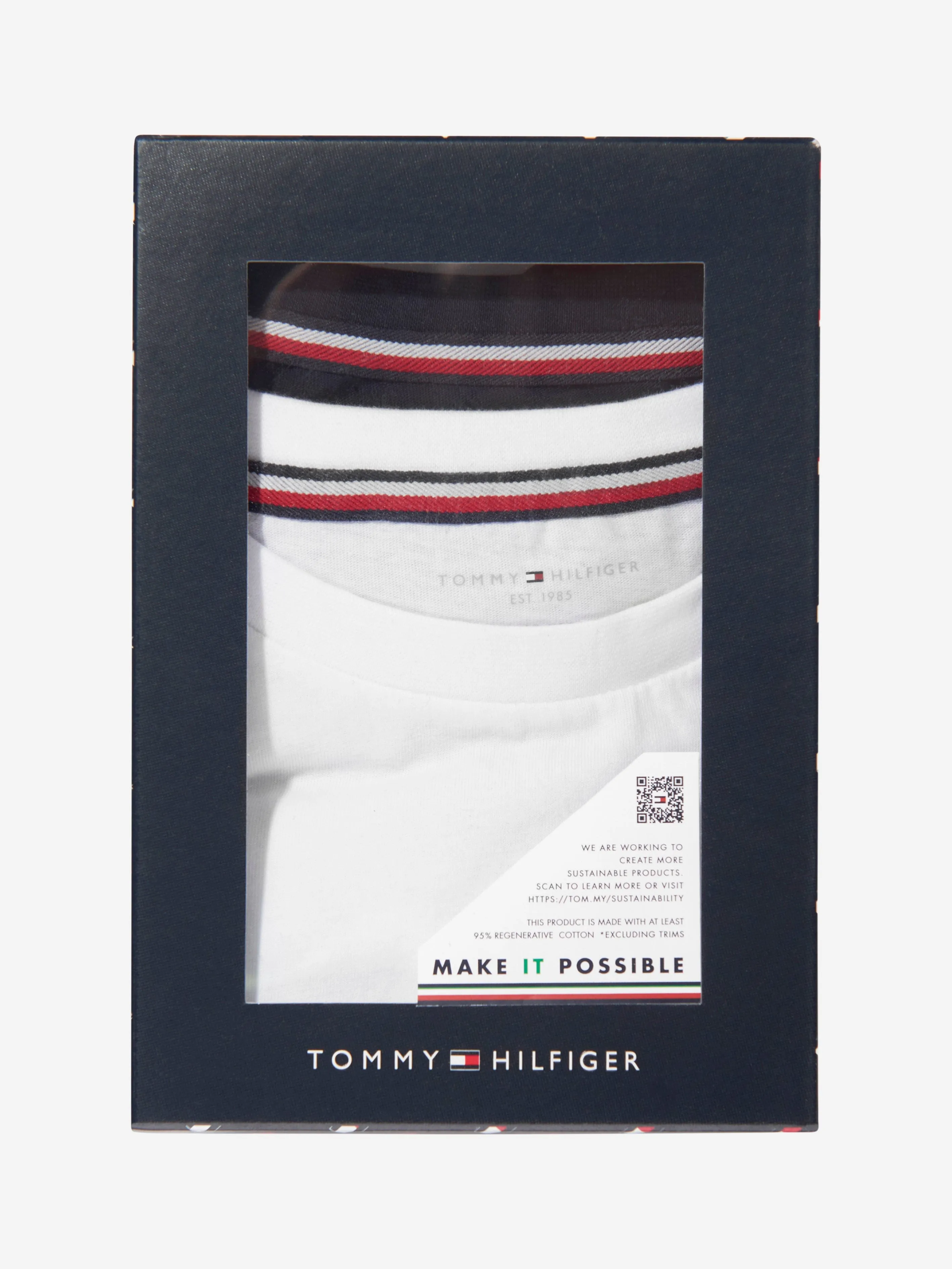 Tommy Hilfiger Jungen T-Shirt Set (2er Pack) in Marineblau