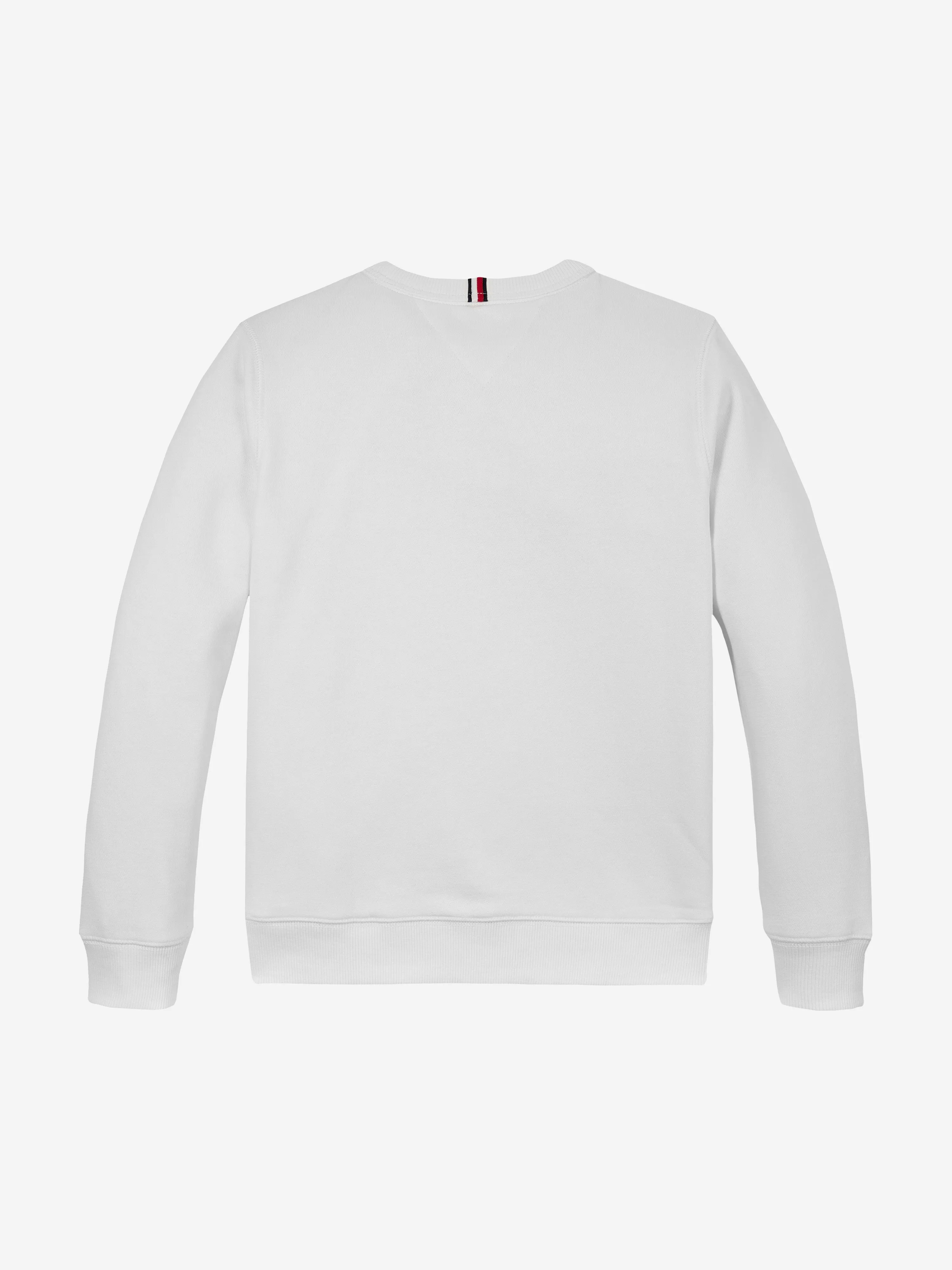 Tommy Hilfiger Jungen Tommy Flag Sweatshirt in Weiß