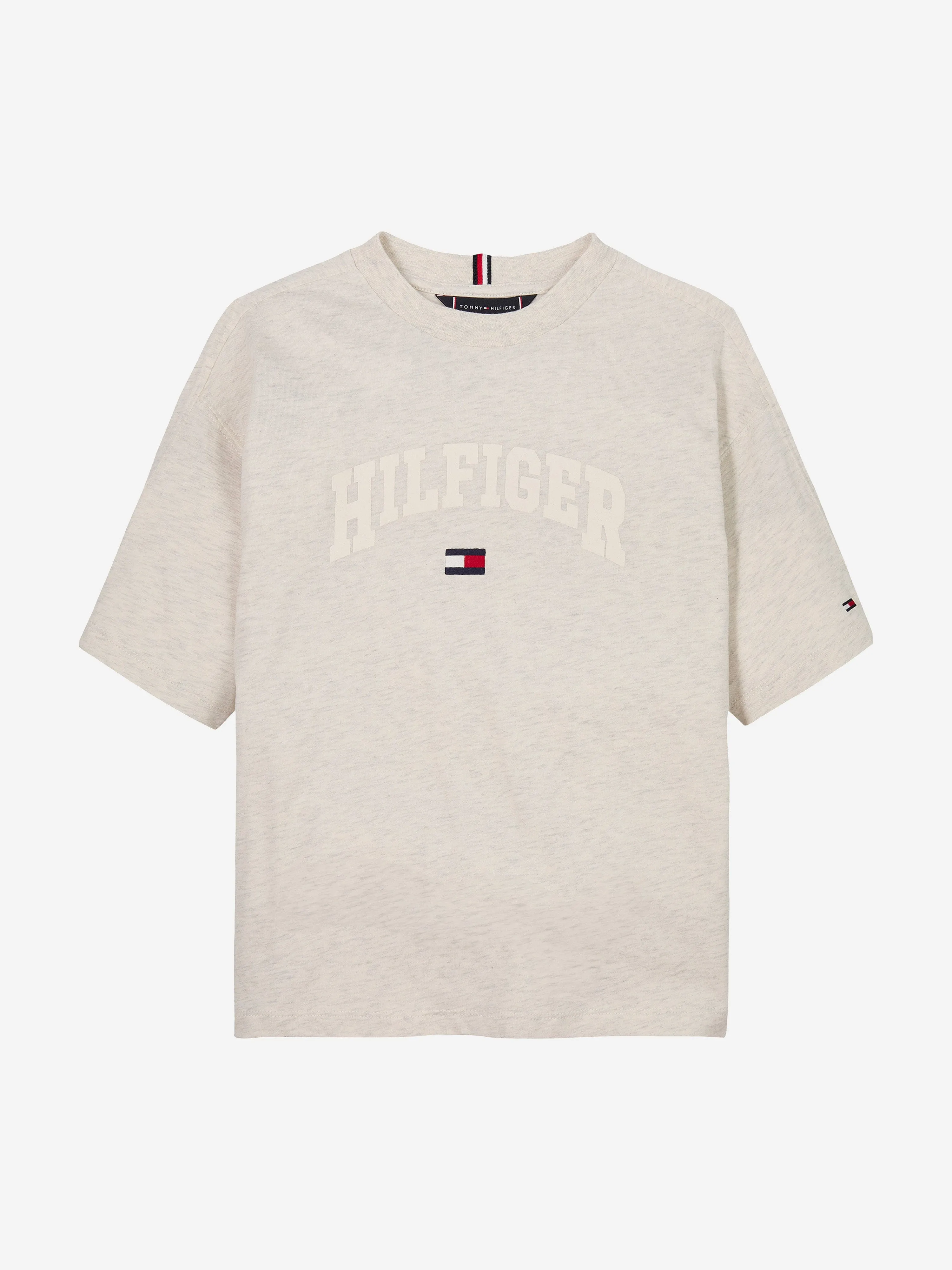 Tommy Hilfiger Boys Varsity T-Shirt in Grau