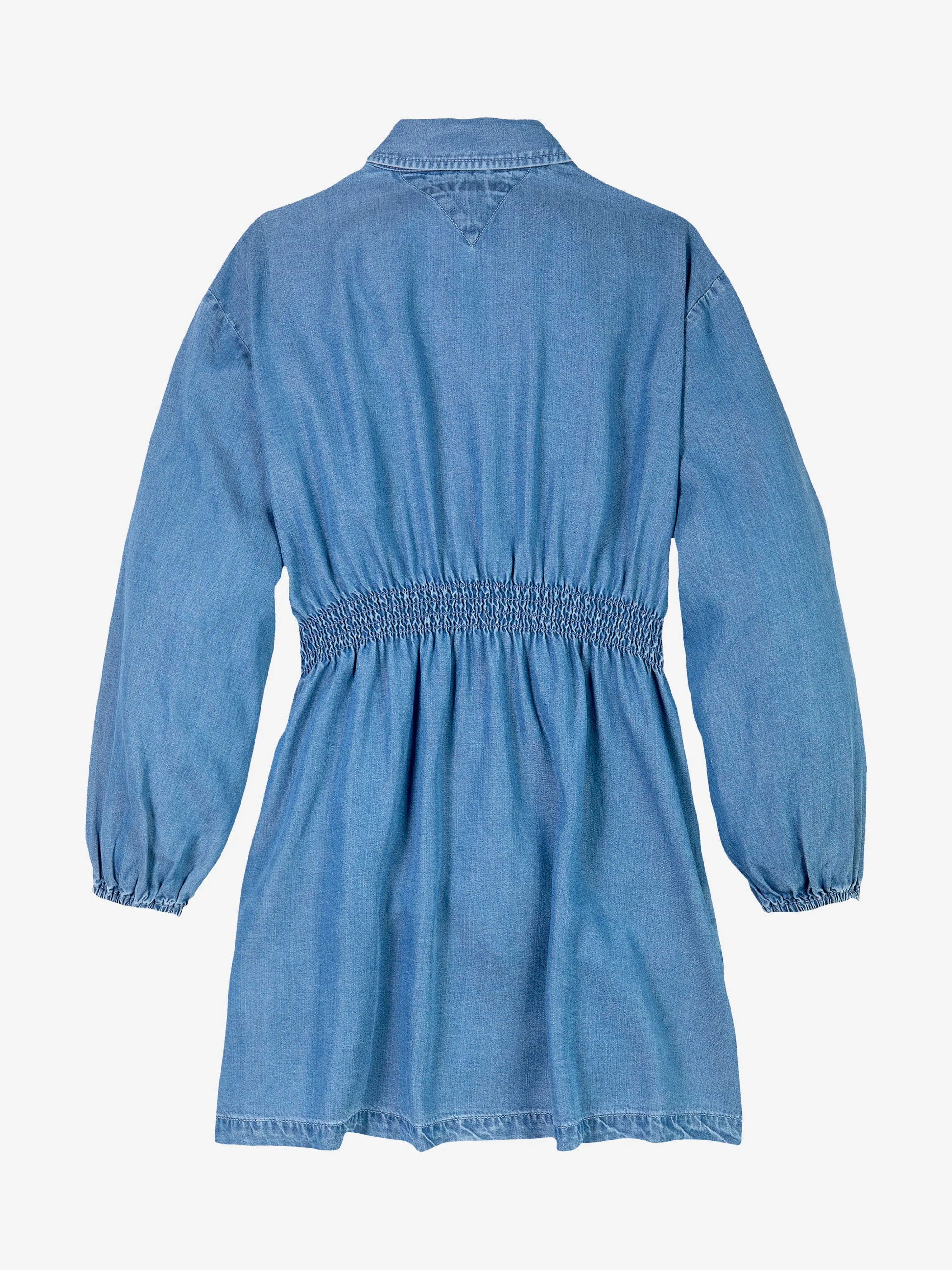 Tommy Hilfiger Mädchen Chambray Shirtkleid in Blau